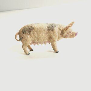 AAA Sow 5" Collectable Plastic Farm Animal Sow Pig Figure